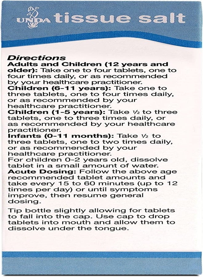 UNDA Calcarea Carbonica 6X | Homeopathic Remedy Supports Bone and Joint Health and Normal Growth | 100 Tablets - Image 2